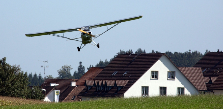 Anflug Flugfest 2012