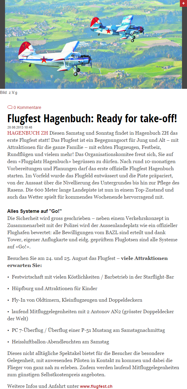 Thurgauer Nachrichten 2013
